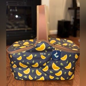 Cool2Go Large Insulated Cooler Picnic Bag Lemons Brand New